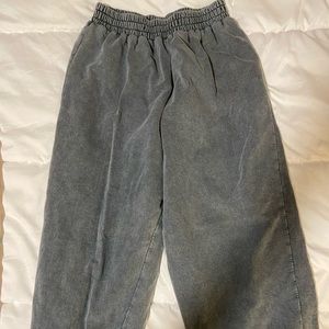 Acid wash sweatpants